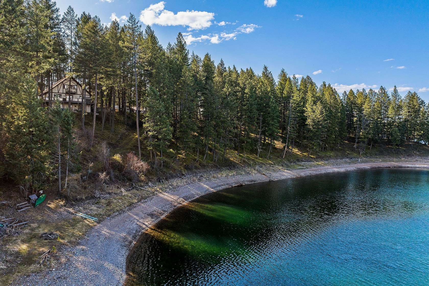 2.86 Acres of Land with Home for Sale in Bigfork, Montana