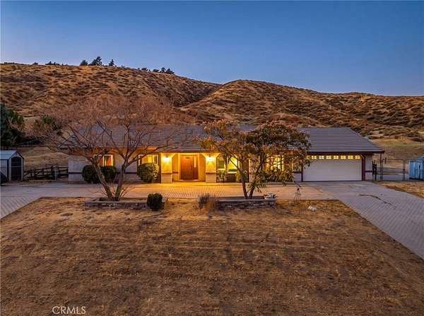 3.47 Acres of Land with Home for Sale in Leona Valley, California
