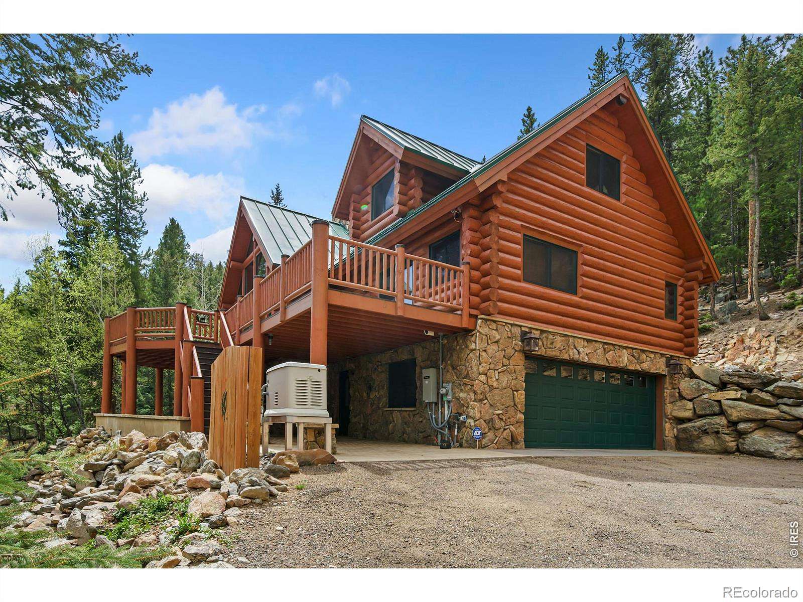 5 Acres of Land with Home for Sale in Estes Park, Colorado