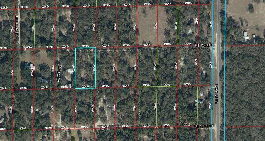 1.25 Acres of Land for Sale in Bronson, Florida