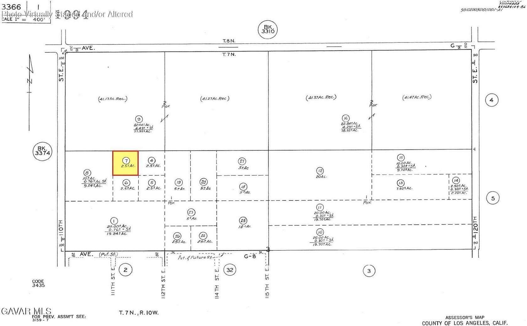 2.6 Acres of Land for Sale in Lancaster, California - LandSearch