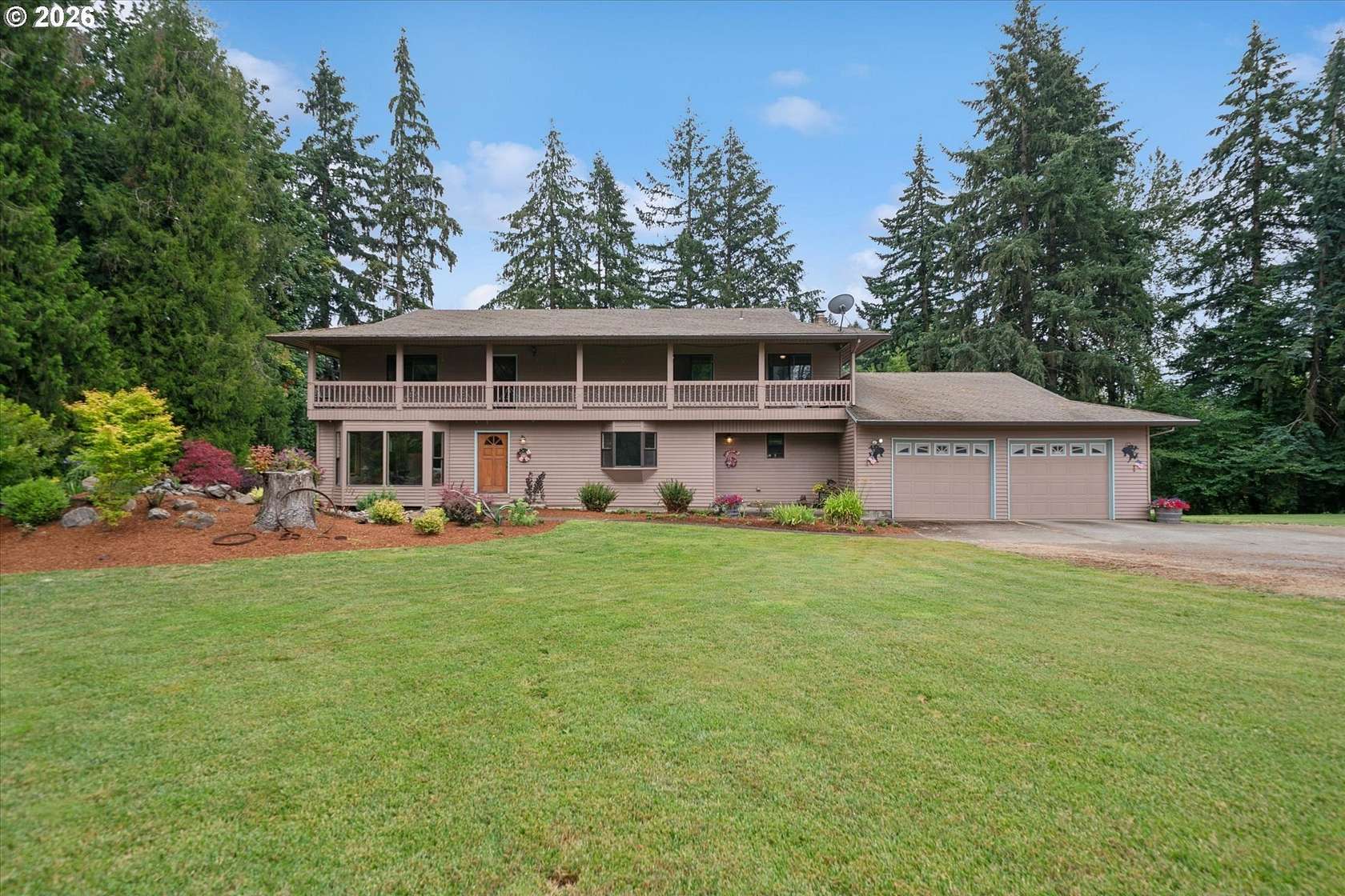 64.7 Acres of Agricultural Land with Home for Sale in Aurora, Oregon