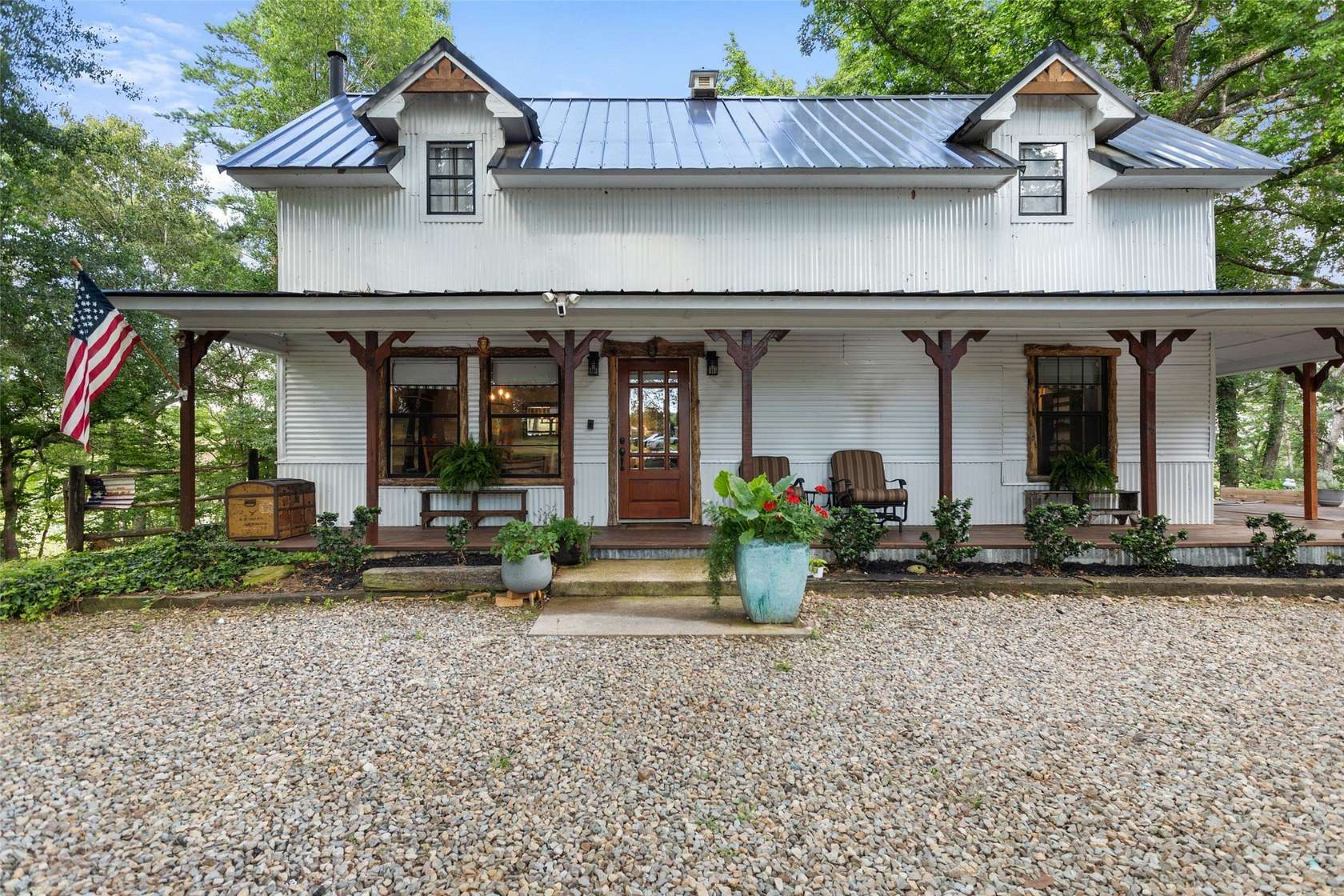 8.69 Acres of Land with Home for Sale in Palestine, Texas