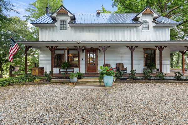 8.69 Acres of Land with Home for Sale in Palestine, Texas