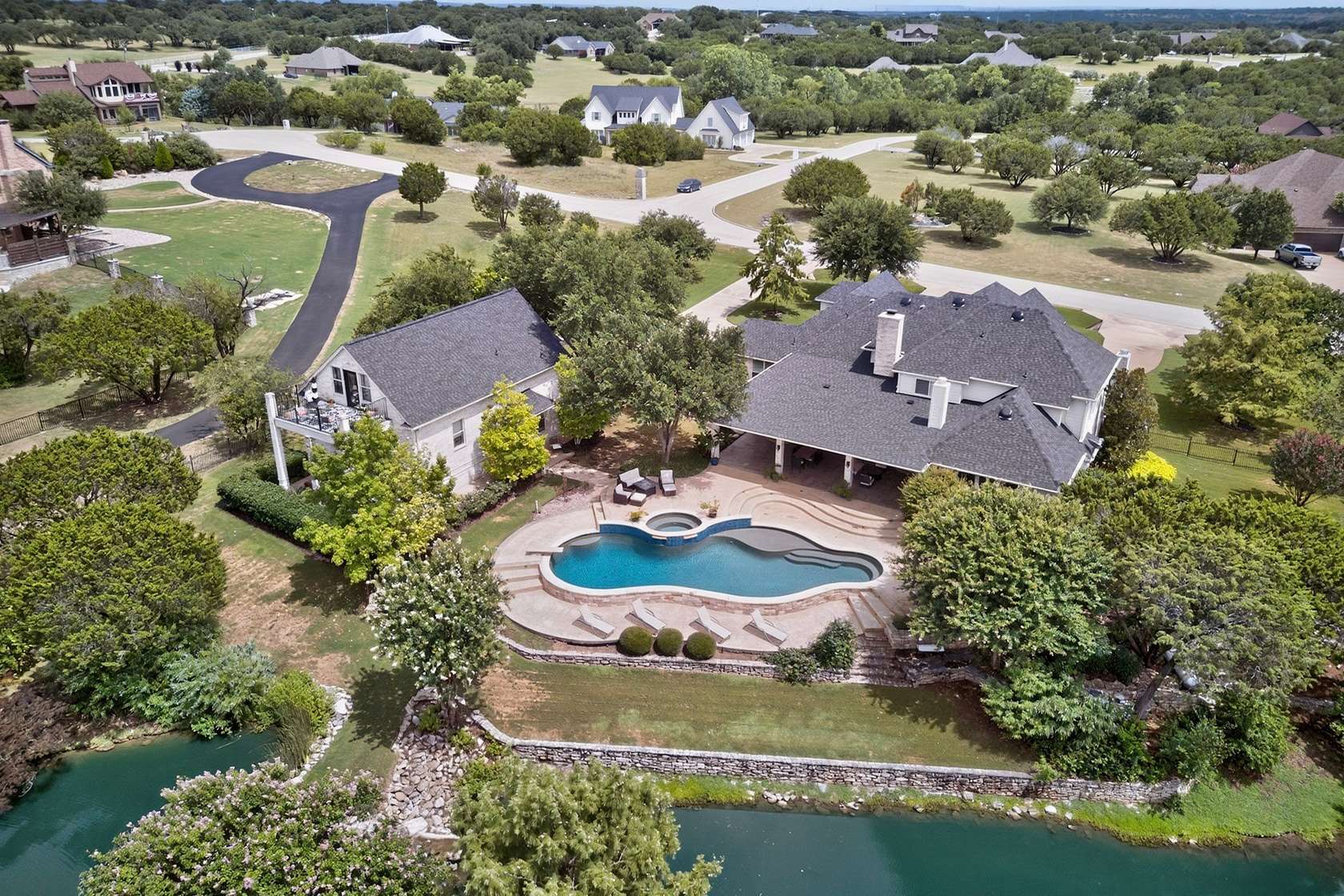 2 Acres of Land with Home for Sale in Granbury, Texas