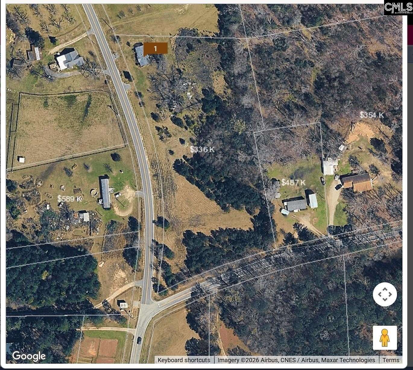 5.67 Acres of Residential Land for Sale in Gilbert, South Carolina