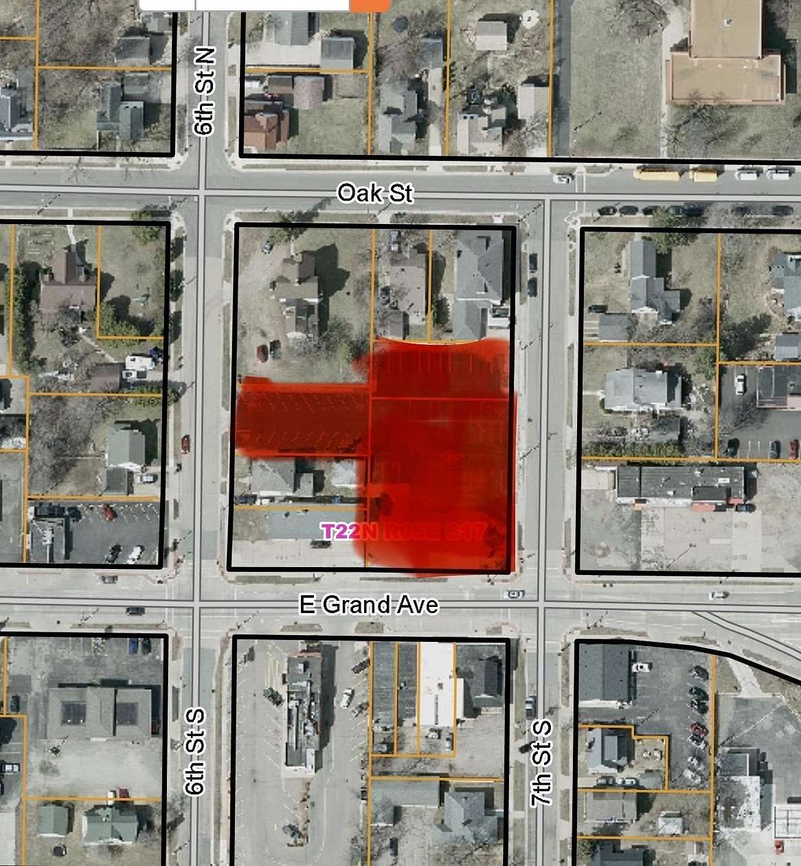 0.74 Acres of Commercial Land for Sale in Wisconsin Rapids, Wisconsin
