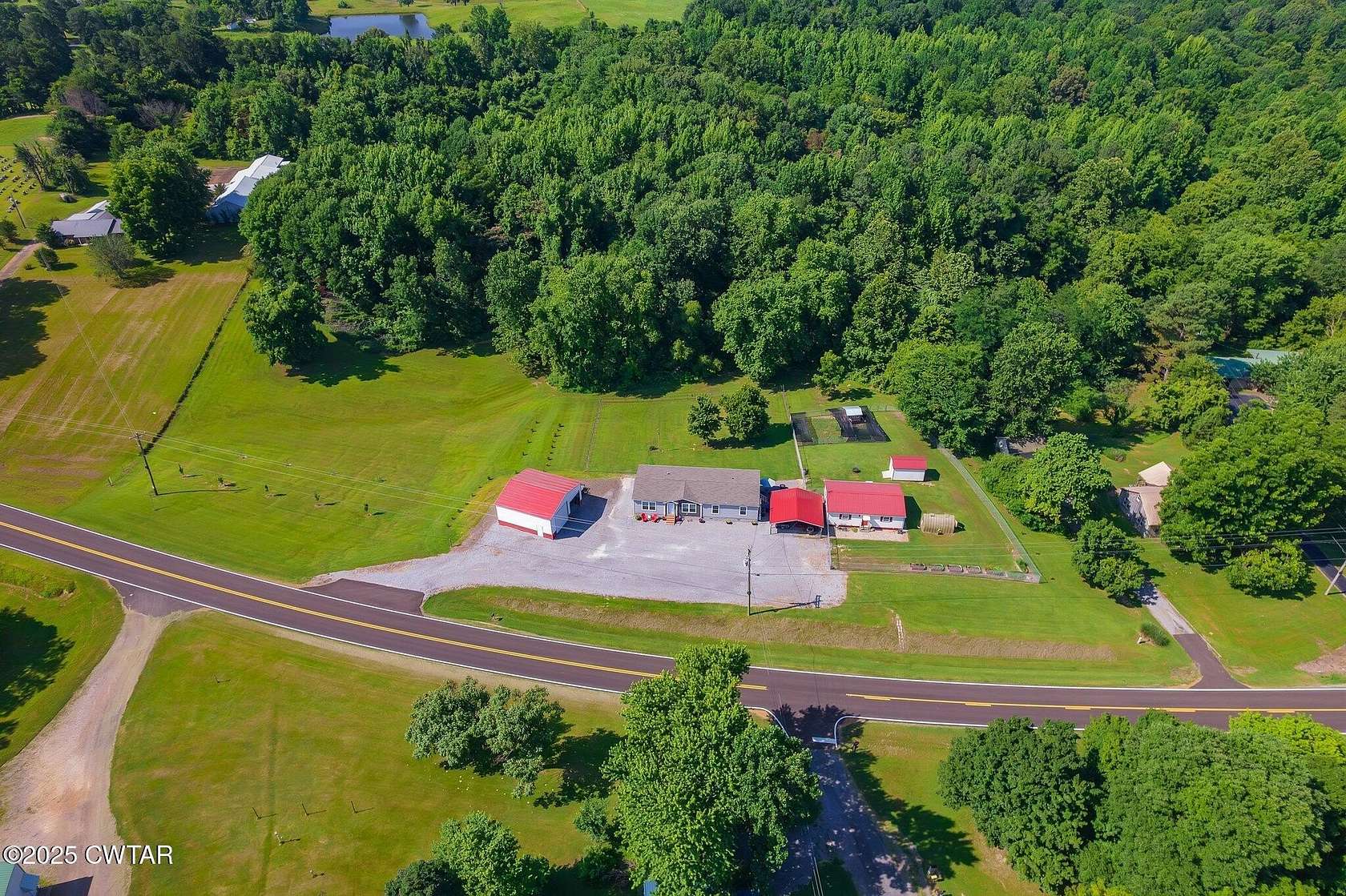 4.45 Acres of Land with Home for Sale in Union City, Tennessee