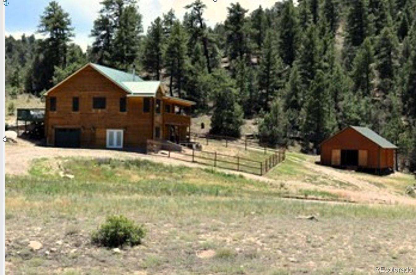 35.2 Acres of Land with Home for Sale in Cotopaxi, Colorado