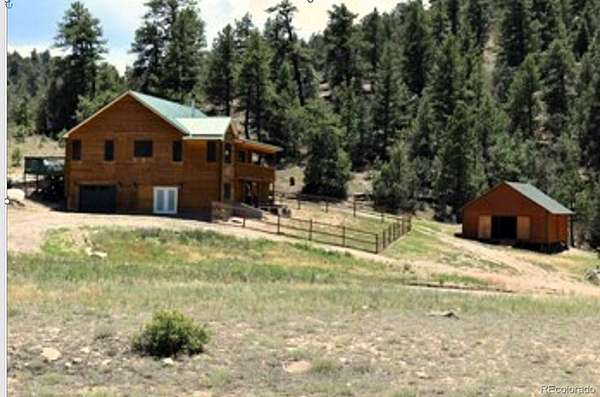35.2 Acres of Land with Home for Sale in Cotopaxi, Colorado