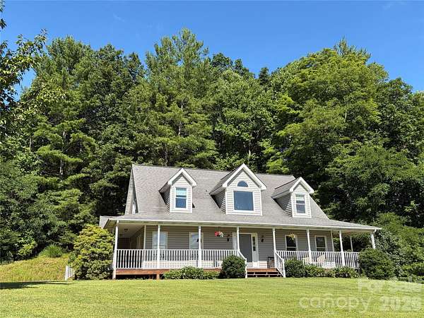3.57 Acres of Land with Home for Sale in Burnsville, North Carolina