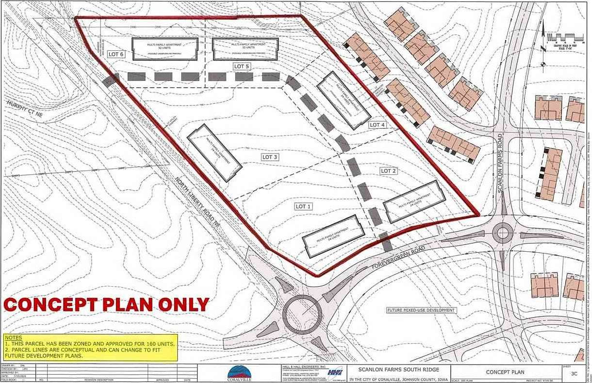 9.53 Acres of Residential Land for Sale in Coralville, Iowa