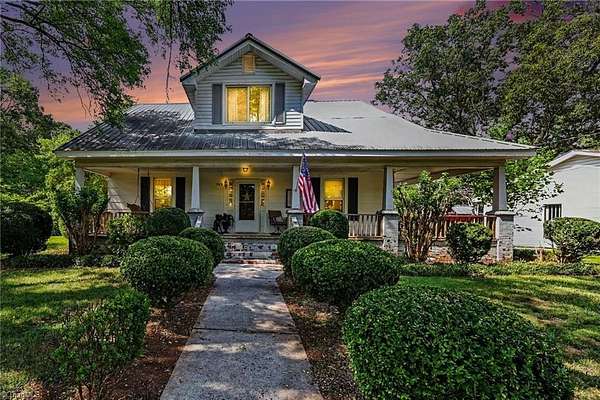 8.16 Acres of Land with Home for Sale in Lexington, North Carolina