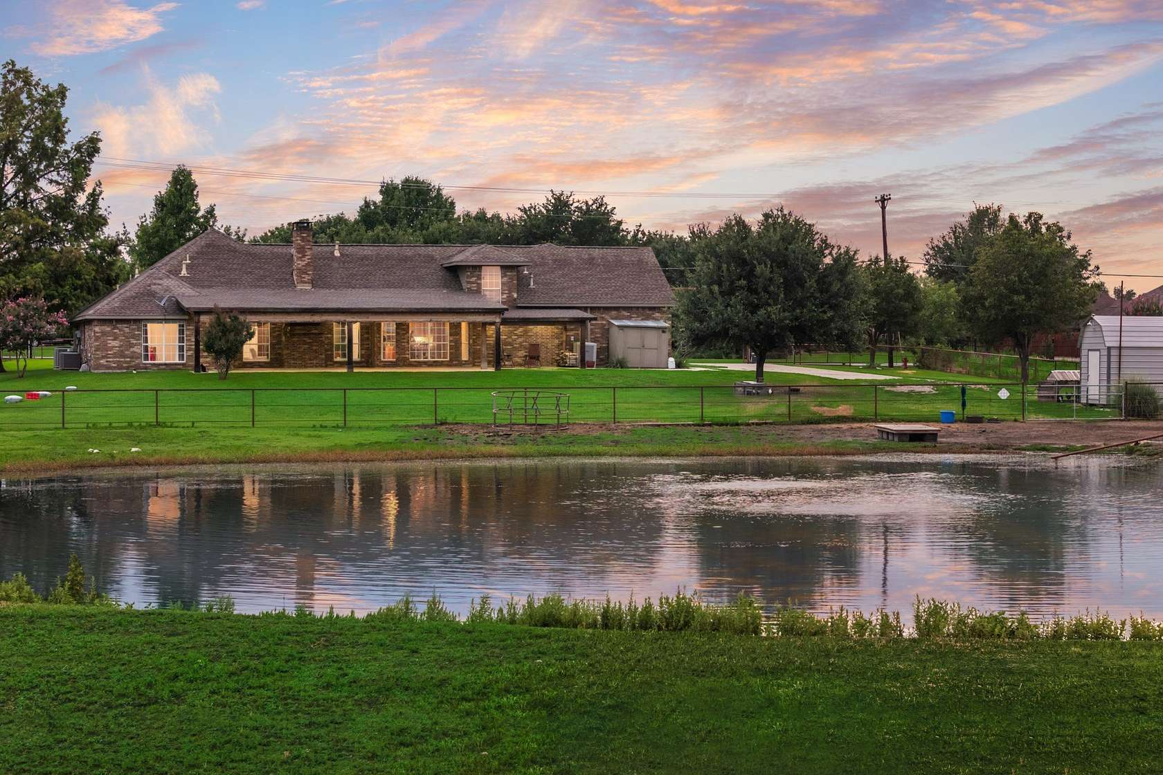 5.18 Acres of Land with Home for Sale in Forney, Texas