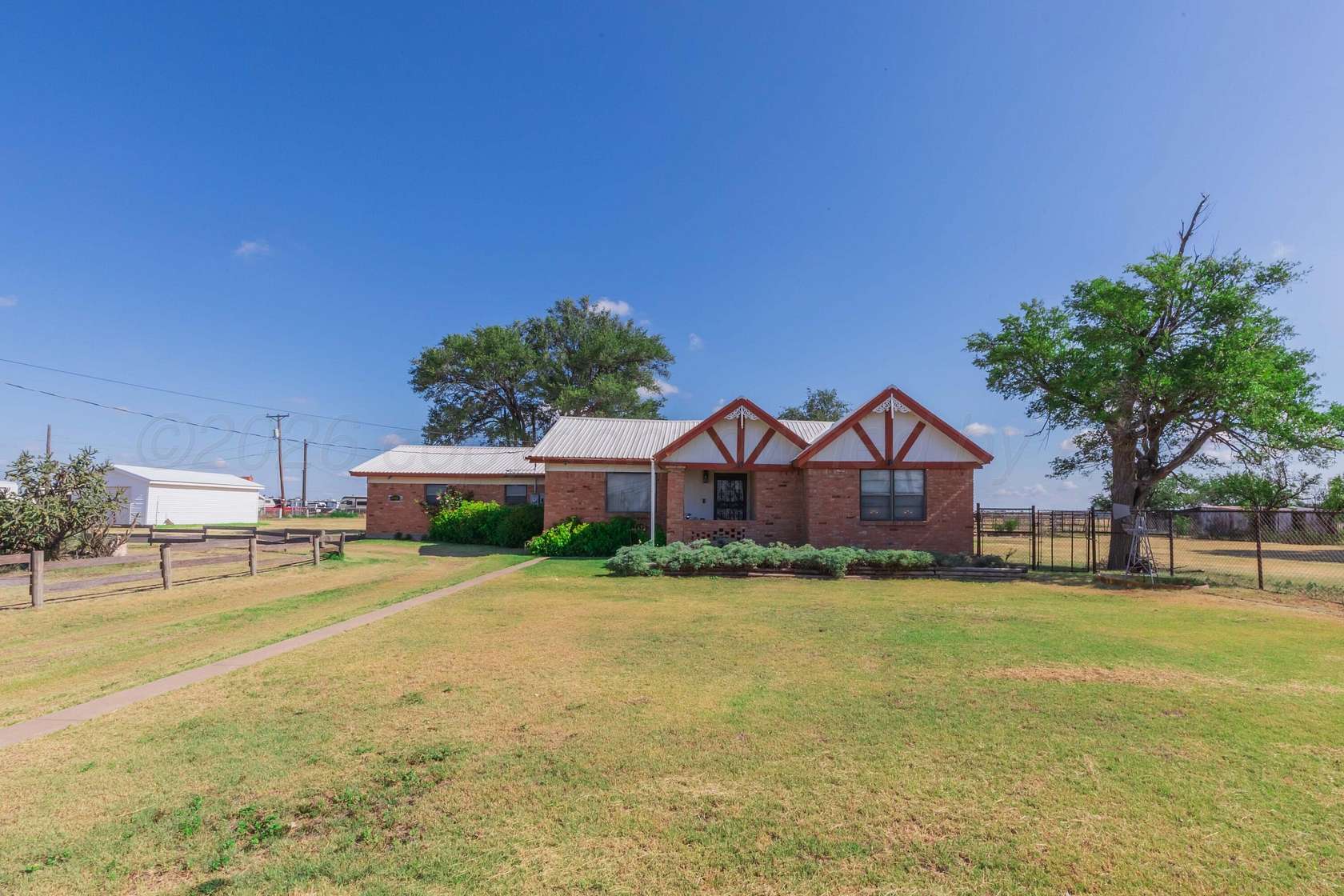 5 Acres of Land with Home for Sale in Pampa, Texas
