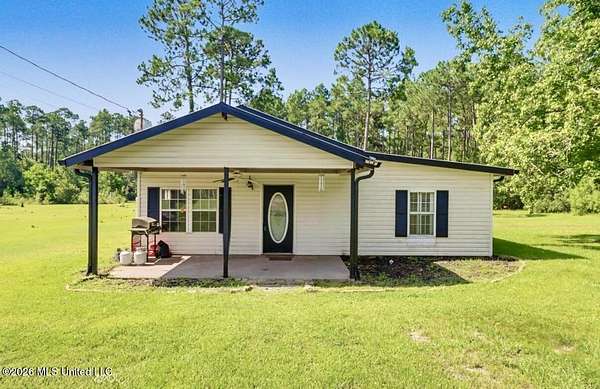 4.3 Acres of Land with Home for Sale in Vancleave, Mississippi