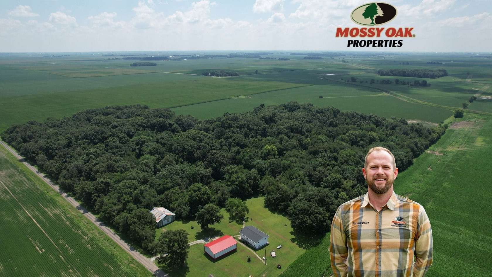 29.8 Acres of Land with Home for Sale in Bement, Illinois