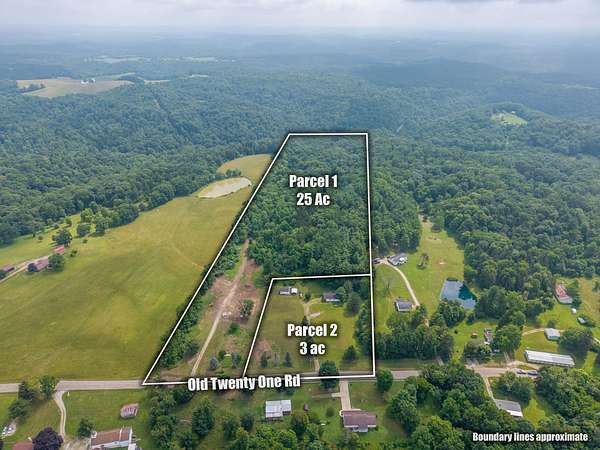 28 Acres of Recreational Land with Home for Auction in Kimbolton, Ohio