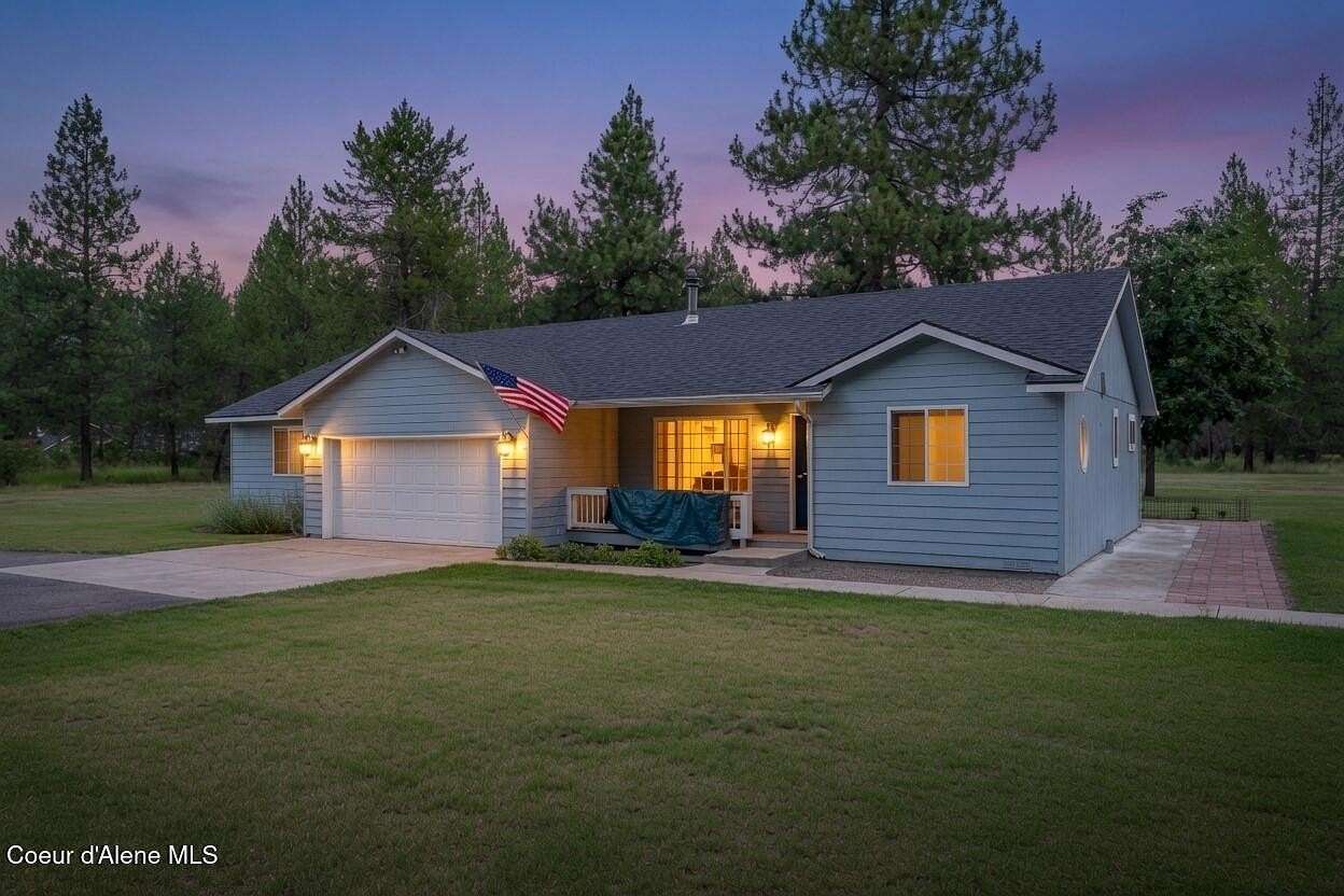 10.4 Acres of Land with Home for Sale in Rathdrum, Idaho