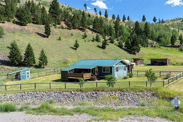 15 Acres of Recreational Land with Home for Sale in Jefferson City, Montana