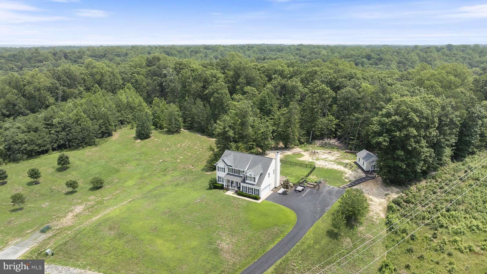 2 Acres of Land with Home for Sale in Mechanicsville, Maryland