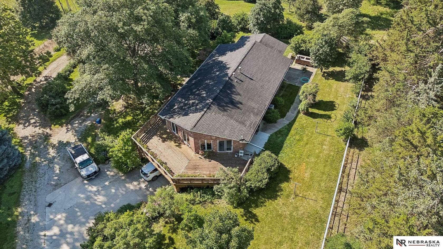 9.77 Acres of Land with Home for Sale in Bennington, Nebraska