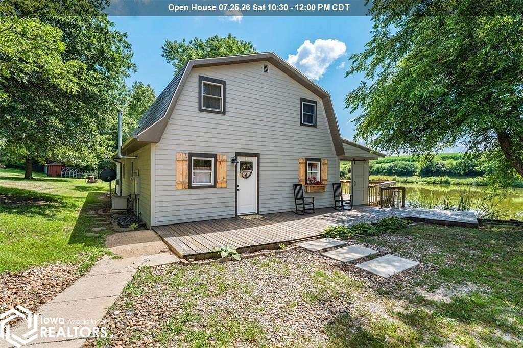 9.28 Acres of Land with Home for Sale in Leighton, Iowa