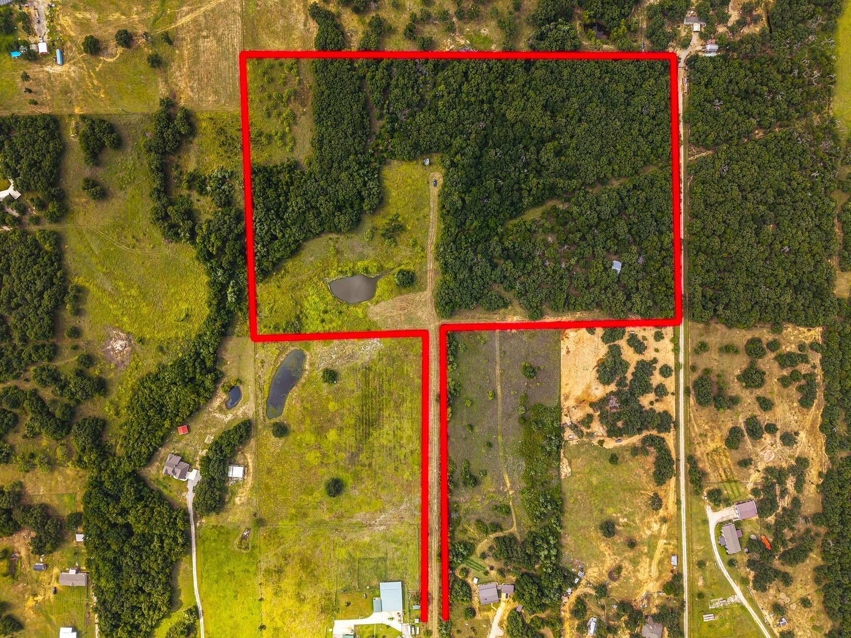 22.5 Acres of Recreational & Residential Land for Sale in Bridgeport, Texas