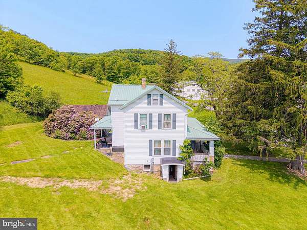 169 Acres of Agricultural Land with Home for Sale in Alum Bank, Pennsylvania