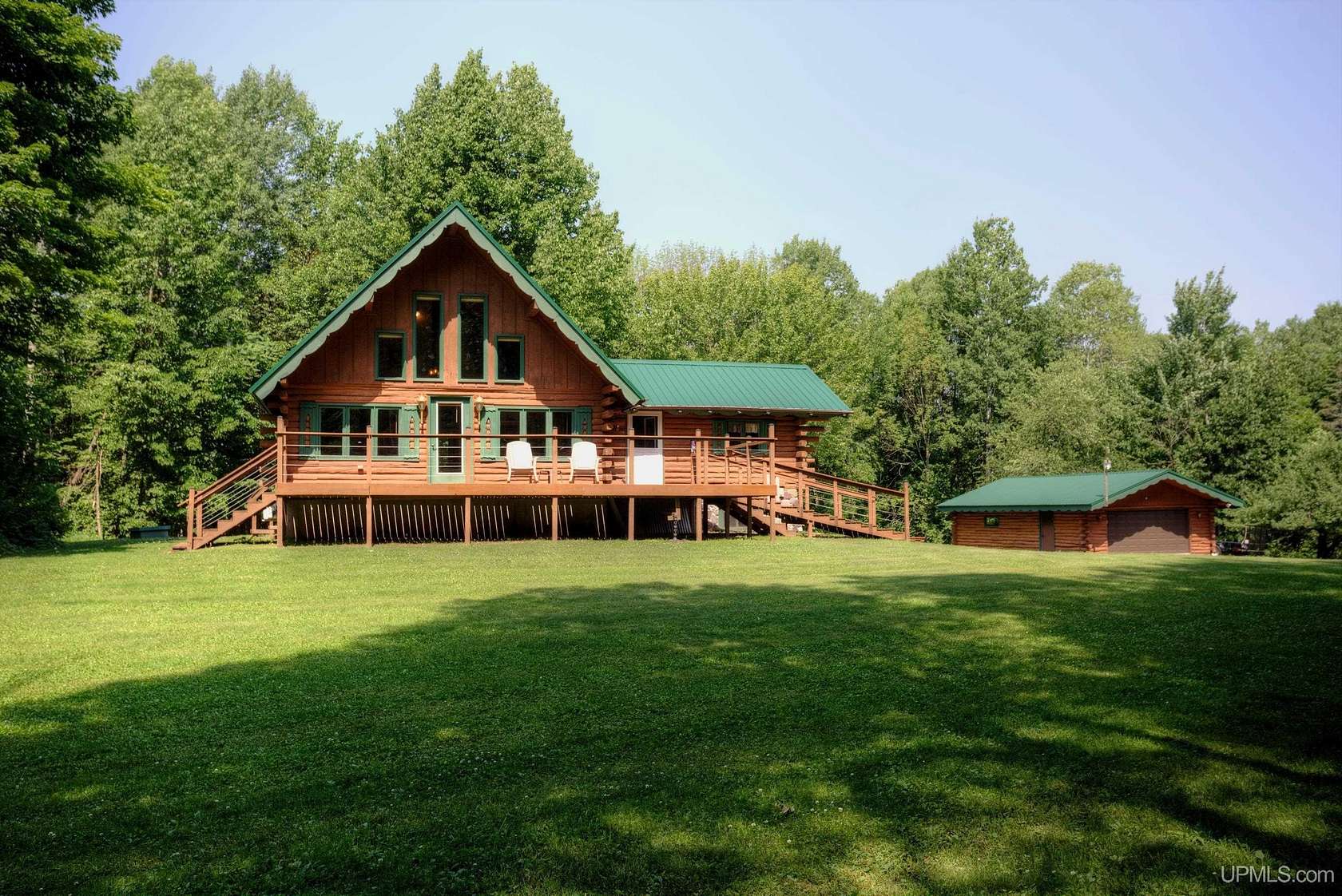 18 Acres of Land with Home for Sale in Ironwood, Michigan
