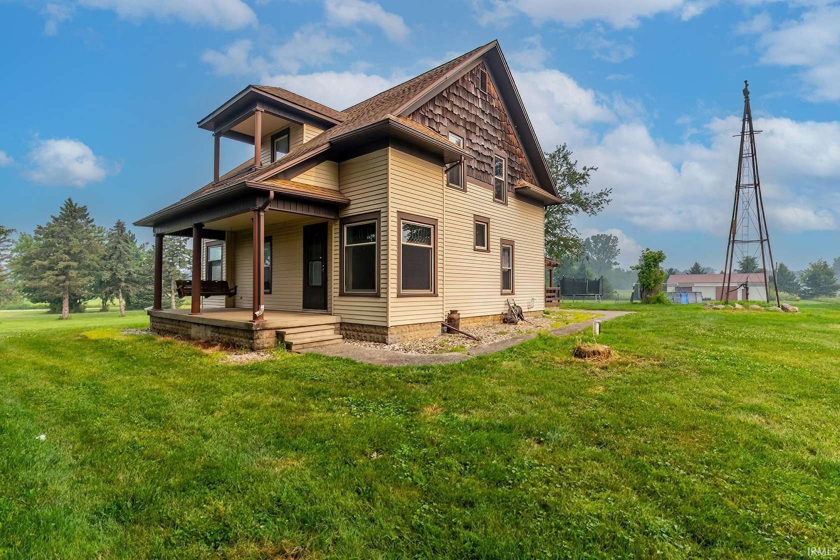 4.87 Acres of Land with Home for Sale in Avilla, Indiana
