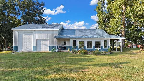 10 Acres of Land with Home for Sale in Washburn, Missouri