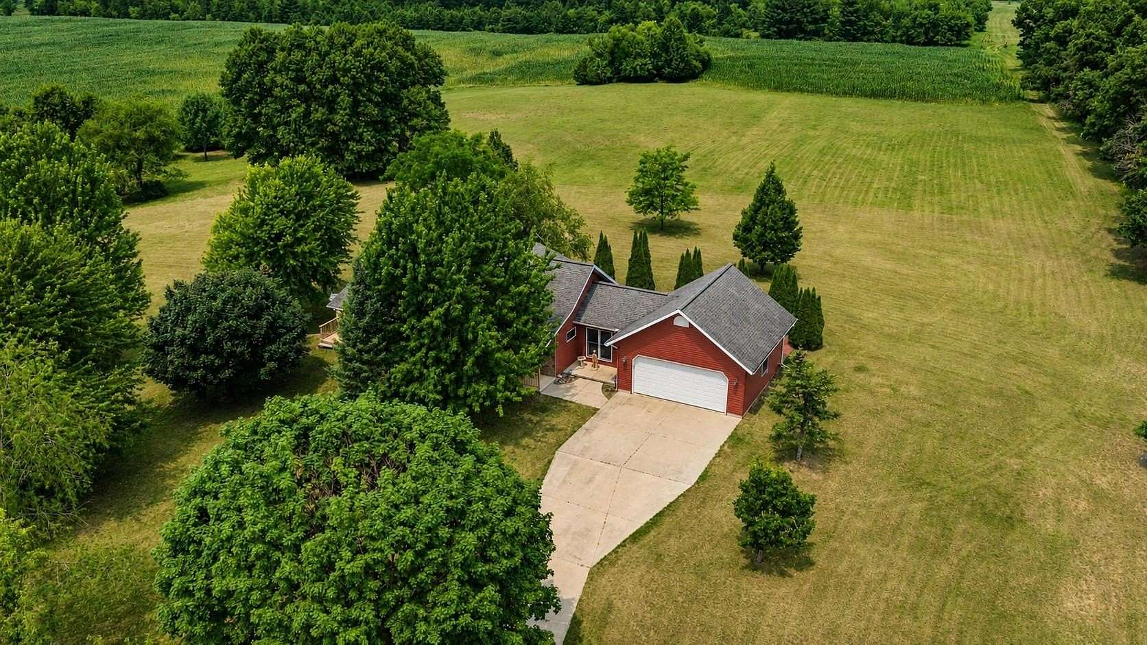 40 Acres of Recreational Land with Home for Sale in Montello, Wisconsin