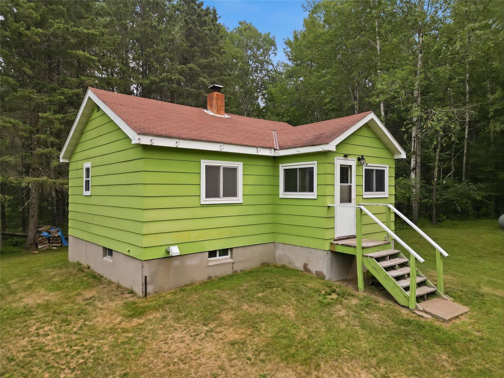 5 Acres of Land with Home for Sale in Hayward, Wisconsin