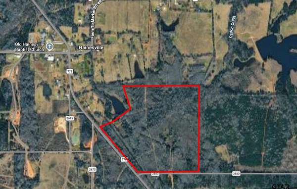 77.8 Acres of Recreational & Residential Land for Sale in Mineola, Texas