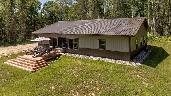 20.2 Acres of Recreational Land with Home for Sale in Remer, Minnesota