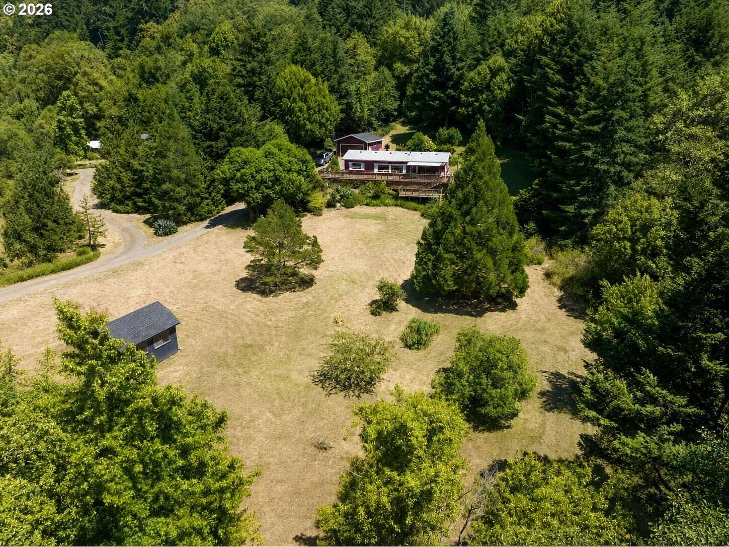 4.2 Acres of Land with Home for Sale in Gold Beach, Oregon