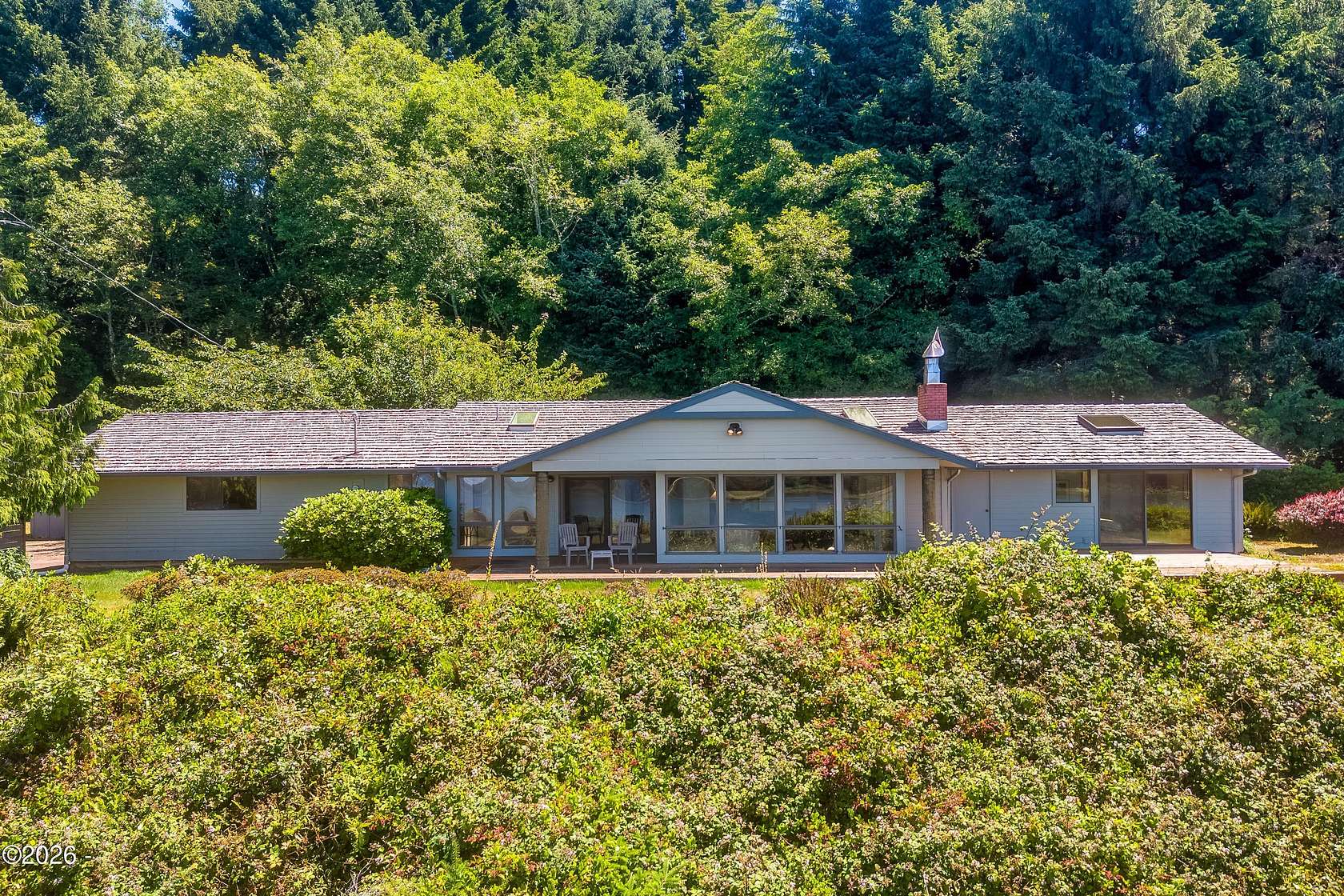 2.56 Acres of Land with Home for Sale in Newport, Oregon