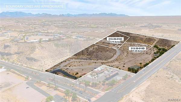 24 Acres of Commercial Land for Sale in Bullhead City, Arizona