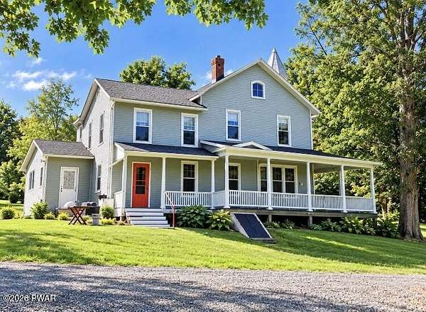 3.82 Acres of Land with Home for Sale in Pleasant Mount, Pennsylvania