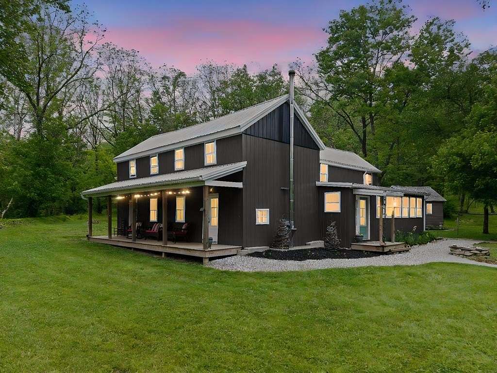 117 Acres of Land with Home for Sale in Augusta, Kentucky
