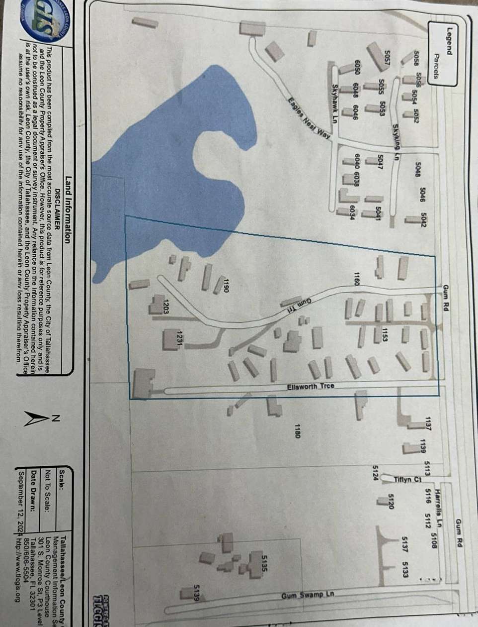12 Acres of Land for Sale in Tallahassee, Florida
