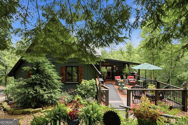 5.44 Acres of Land with Home for Sale in Cleveland, Georgia
