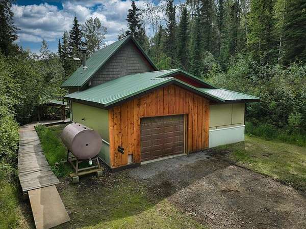12.8 Acres of Recreational Land with Home for Sale in Fairbanks, Alaska