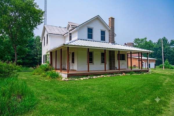 10 Acres of Land with Home for Sale in Mauston, Wisconsin
