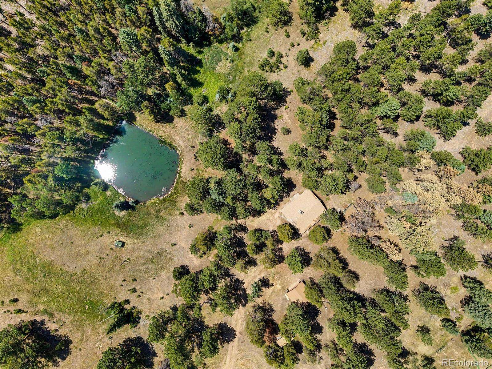 47.7 Acres of Recreational Land with Home for Sale in Conifer, Colorado