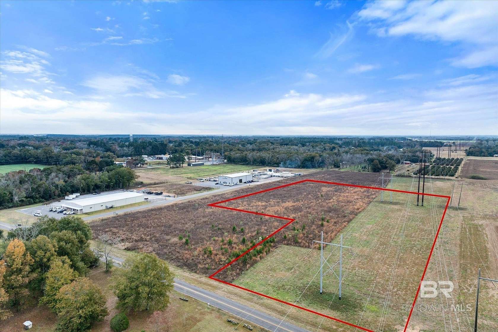 5.66 Acres of Commercial Land for Sale in Silverhill, Alabama