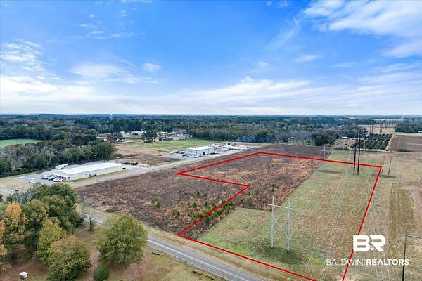 5.66 Acres of Commercial Land for Sale in Silverhill, Alabama
