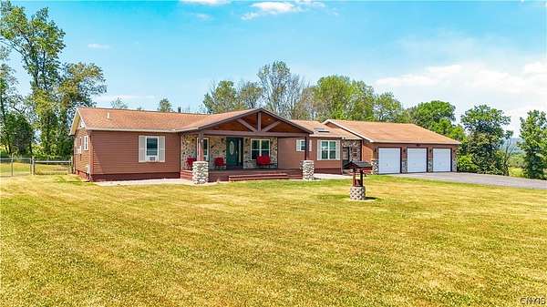 4.9 Acres of Land with Home for Sale in Holland Patent, New York