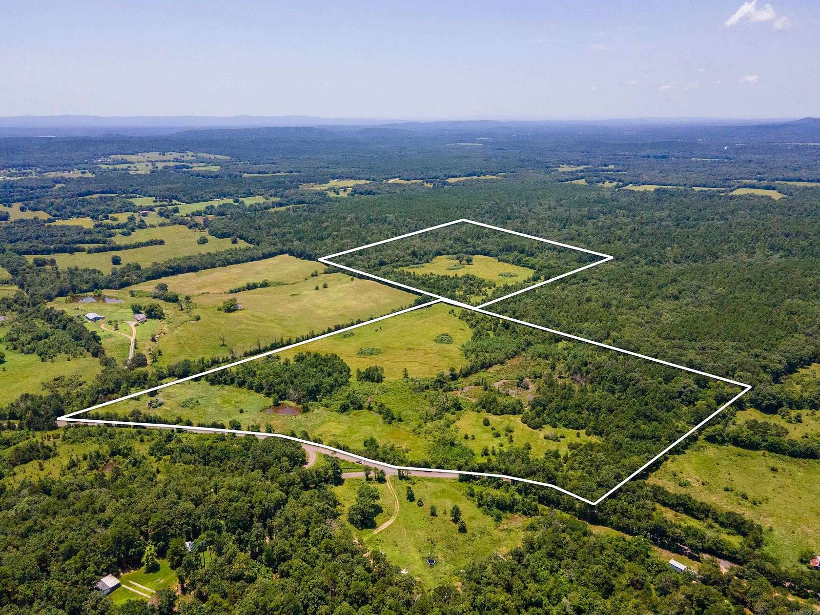 68 Acres of Recreational Land for Sale in Story, Arkansas